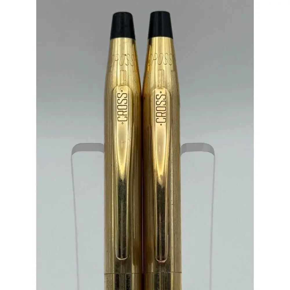 Cross 1/20 12kt Gold Filled Pen and Pencil Set